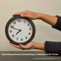 Optimizing Dental Scheduling to Reduce Wait Times