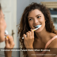 Common Mistakes People Make When Brushing