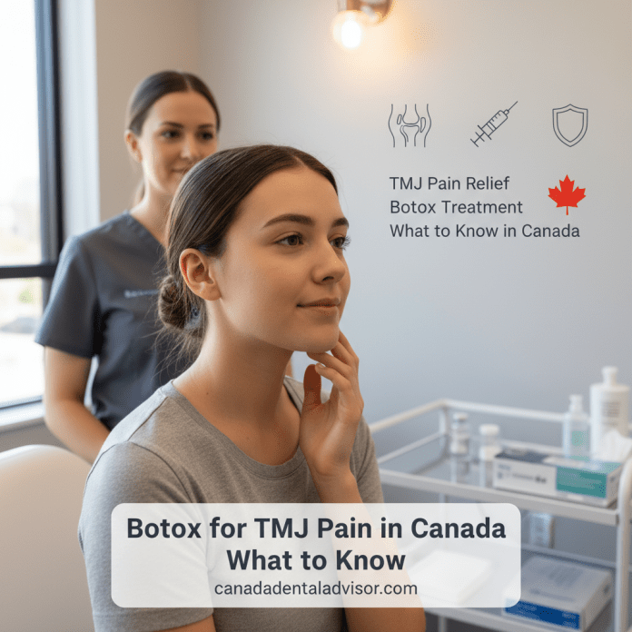 Botox for TMJ Pain in Canada What to Know